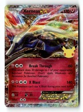 Pokemon Card Xerneas EX Holo LP Celebrations: Classic Collection 97/146