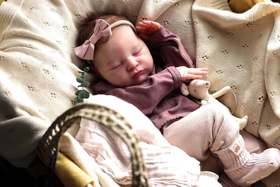 Bonecas bebê renascido realista menino 19 polegadas corpo inteiro silicone bebê recém-nascido realista - Imagem 3 de 4