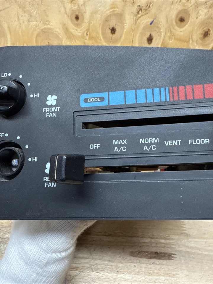 1992-1996 Ford Van Econoline A/C Heater Climate Control W/ Rear Switch OEM Foto 4 de 4