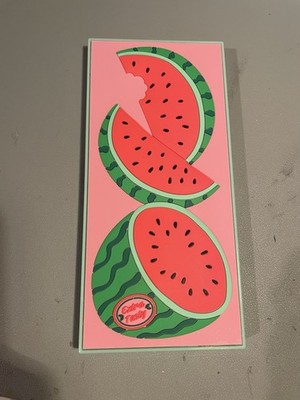 Revolution I Heart Watermelon Palette Grün Blau Orange Pink Gelb Glitzer Matt
