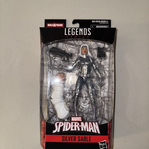 HASBRO Marvel Legends Series SILVER SABLE SPIDER-MAN Kingpin BAF Brand NEW