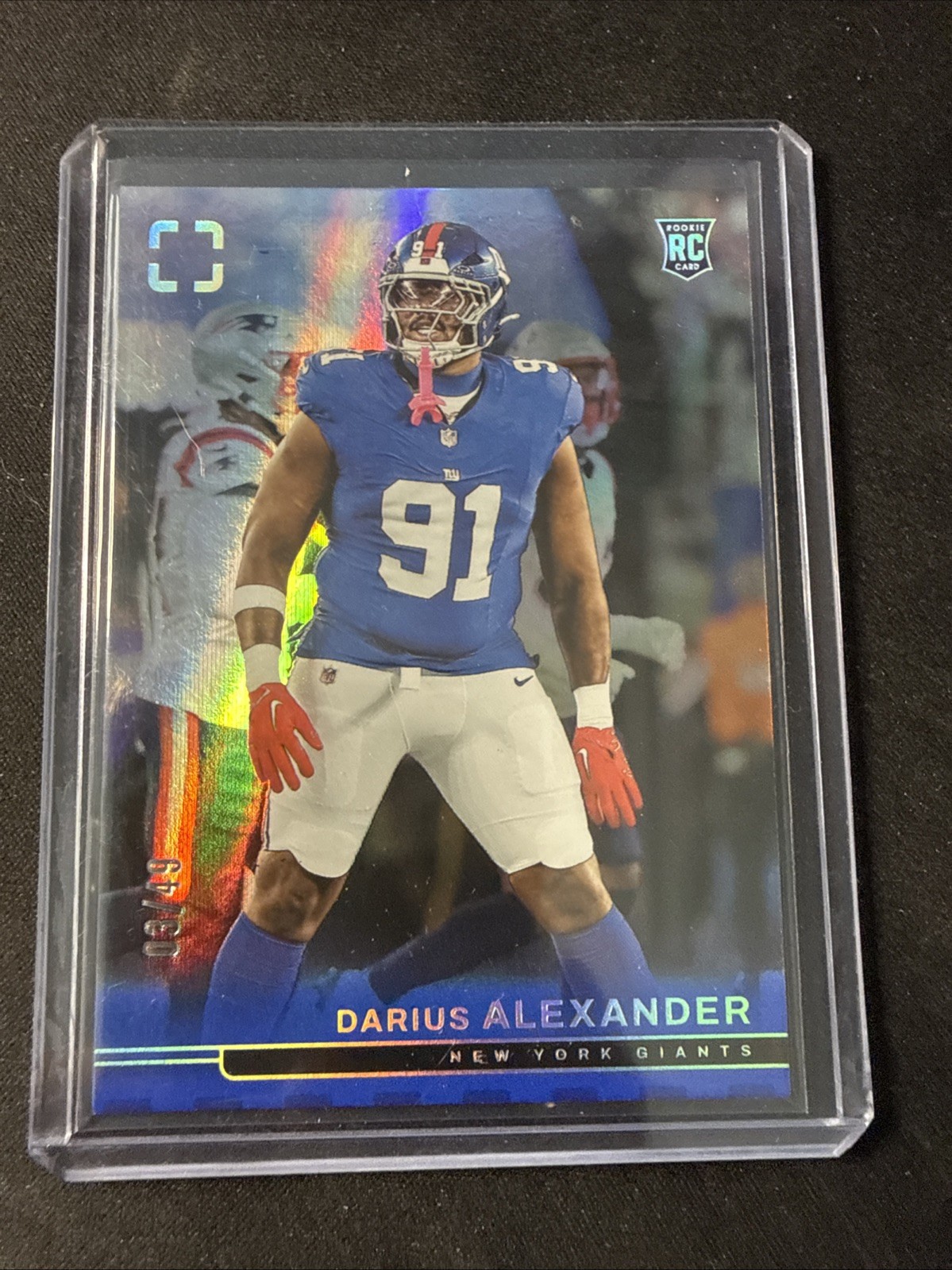 Darius Alexander Panini Rookies & Stars #115 Red/Blue