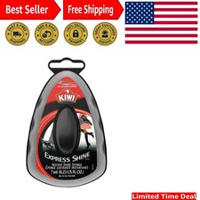 Express Shine Black Sponge - Pack of 3, 0.2 fl. oz. for Travel  No Mess Shine
