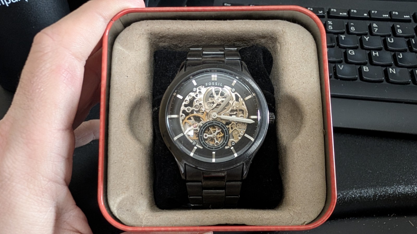 Fossil Skeleton Automatic Watch MINT - image 1