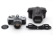 MINT w/ Case Olympus OM-1 35mm SLR Film Camera 50mm f1.8 Lens from JAPAN
