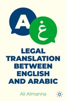Ali Almanna | Legal Translation Between English And Arabic | Taschenbuch (2023)