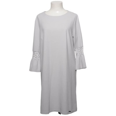 Numoco, Kleid, Größe: L, Grau, Elasthan/Polyester, Einfarbig, Damen #JjJ