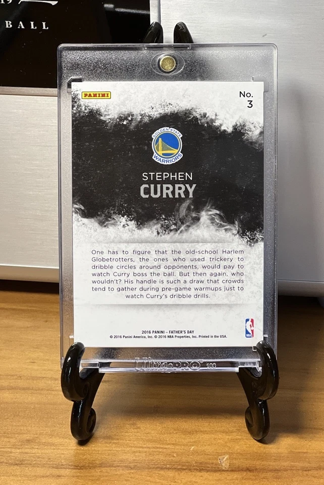 2016 Panini Father’s Day Stephen Curry #3 /50 - Image 2 of 3