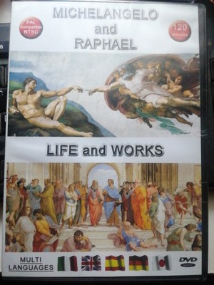 Michelangelo und Raffael DVD Leben und Werk mehrere Sprachen VERSIEGELT
