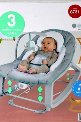 Ingenuity Keep Cozy 3-in-1 Grow with Me Vibrierende Babywippe mitwachsend Stuhl