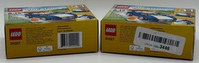 LEGO Creator 3 in 1: Two Blue Racer #31027 New & Sealed Boxes