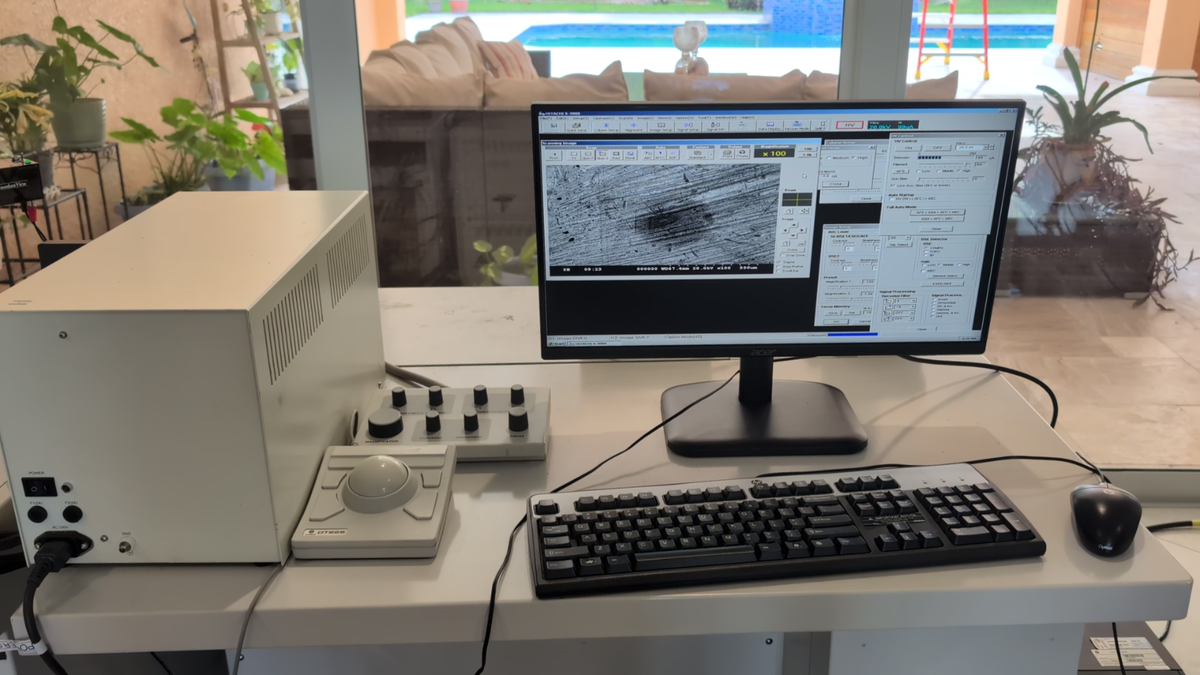 WORKING Hitachi S-3000N Scanning Electron Microscope (SEM) w