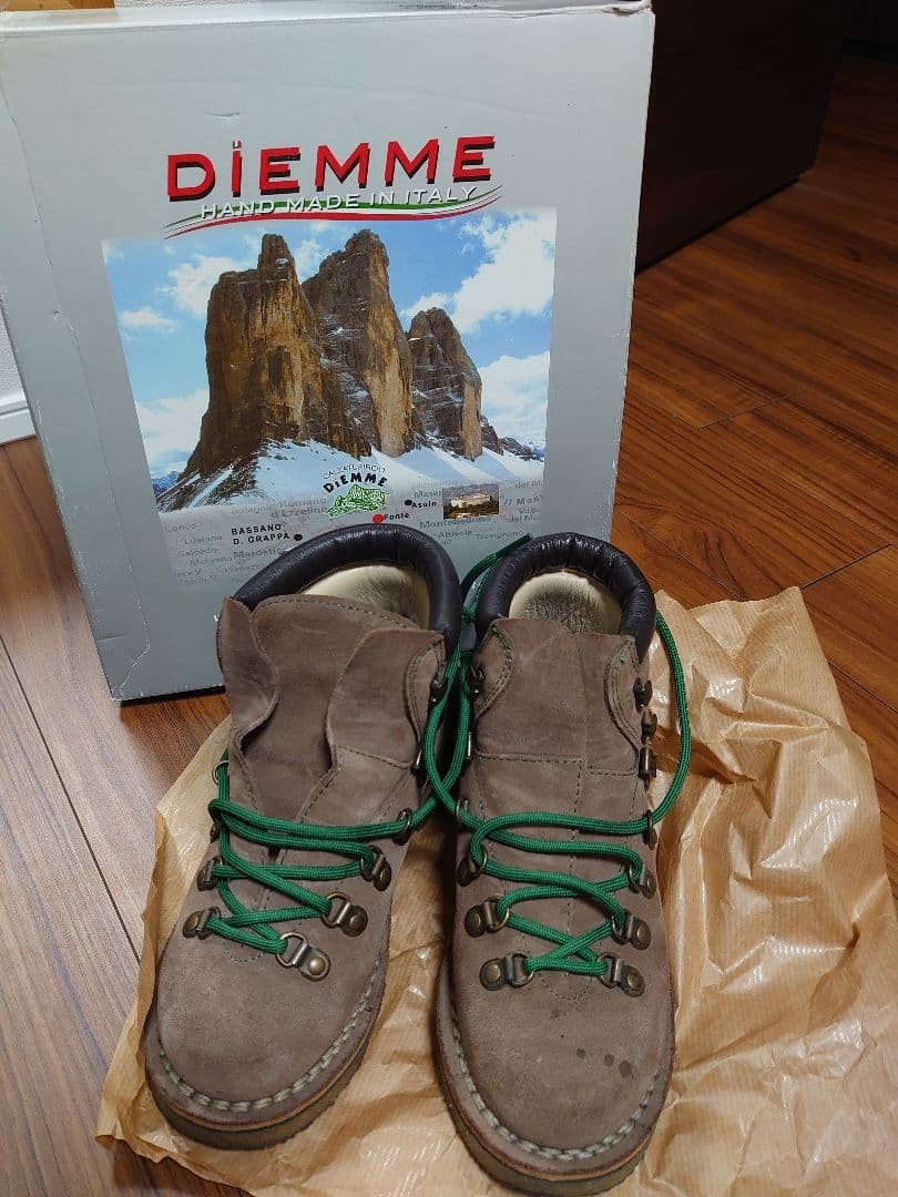 Men 5.0US Diemme Il Bisonte Trekking Shoes Boots Limited Edition Rare Model VHTF