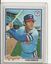 1978 Topps - Tom Grieve #337