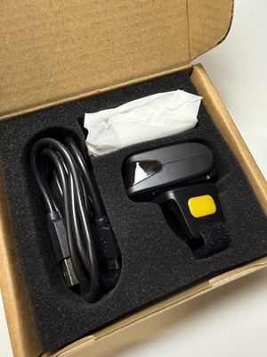 Symcode MJ R30 2D Portable Wireless Bluetooth Finger Ring Barcode Scanner Reader