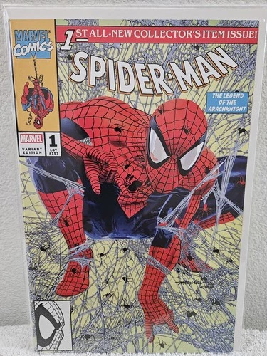 Spider-Man #1 Mike Mayhew McFarlane Homage Exclusive Trade Dress Variant A