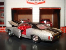 1970 Chevrolet Chevelle Ss 454 Limited Edition 164 M2 Muscle Car Silver