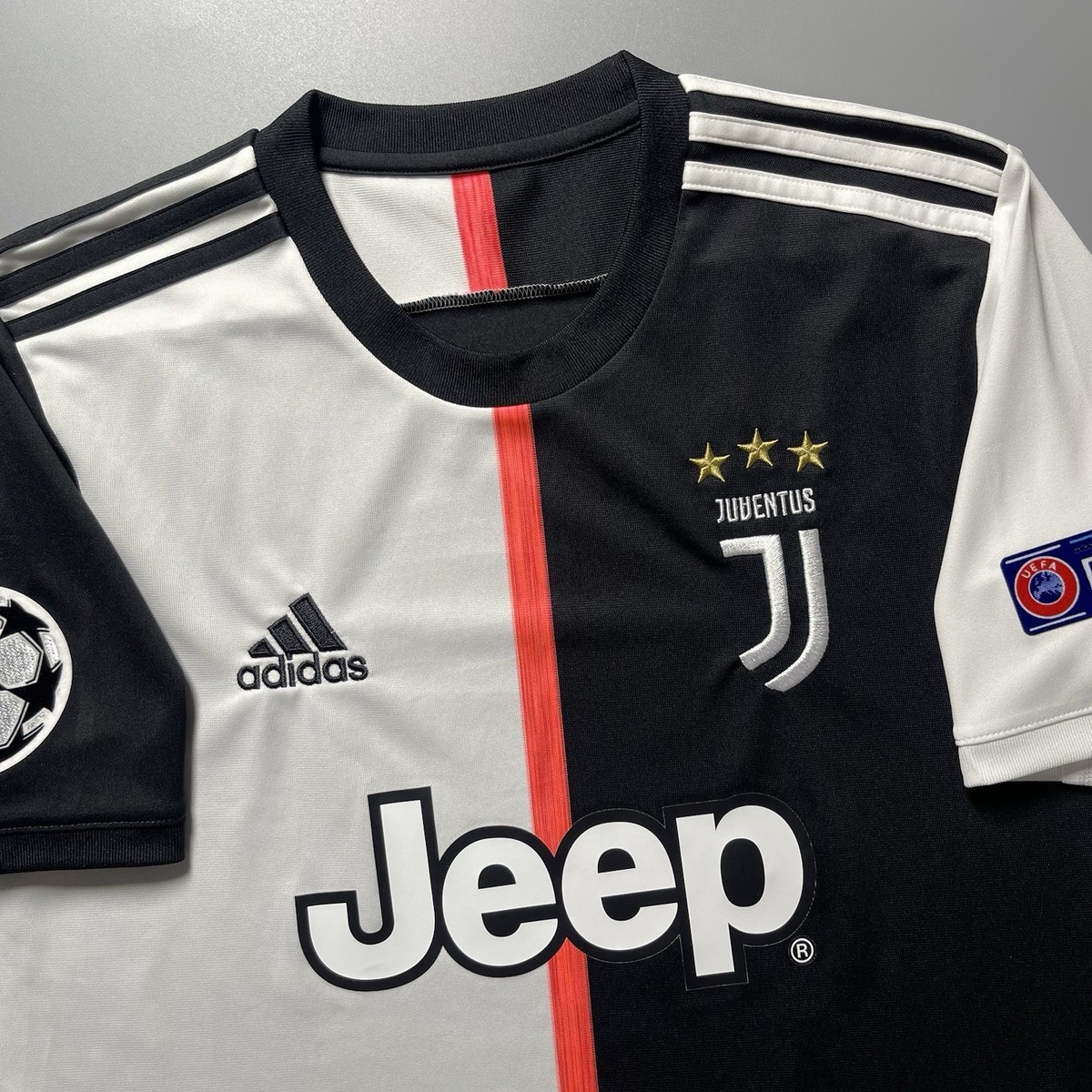 JUVENTUS ADIDAS 2019/2020 FOOTBALL SOCCER HOME JERSEY #7 RONALDO