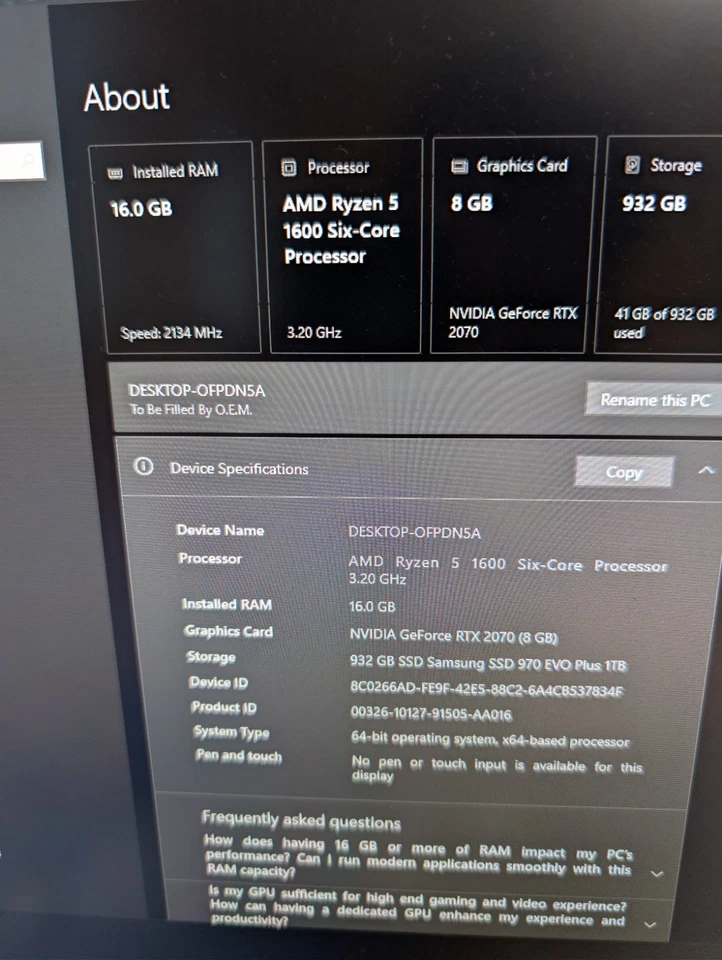 gaming pc - Image 4 of 4