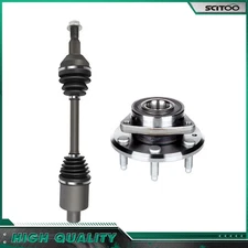 Front Right CV Axle Shaft + Wheel Hub Bearing For Chevrolet Traverse 2009-2017