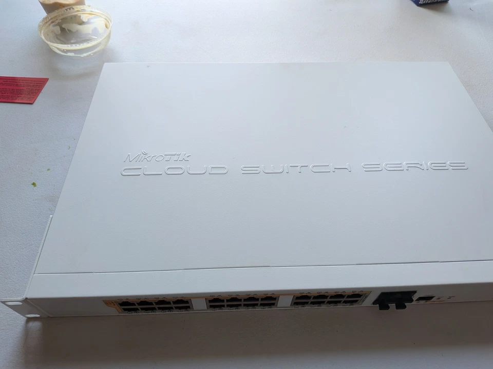 MikroTik CRS328-24P-4S+RM 24 Port Gigabit Ethernet Switch with 4 10Gbps SFP+ - Image 2 of 4