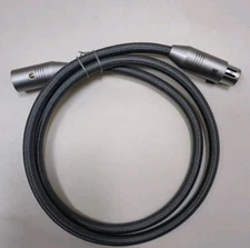 Monolith XLR Male to XLR Female Balanced Audio Cable - 1 Meter With 24K Gold ...