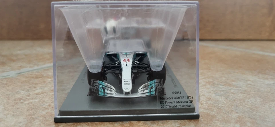 Mercedes F1 W08 Lewis Hamilton Mexican GP 2017 1/43 Spark - Immagine 4 di 4