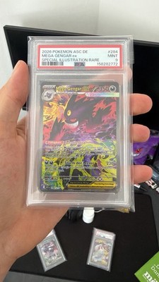 Pokémon TCG Mega-Gengar Ex 284/217 Erhabene Helden Holo SIR Deutsch