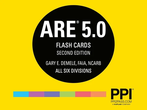 PPI ARE 5.0 Flash Cards: Rapid Review of Key Topics (Cards), 2nd 