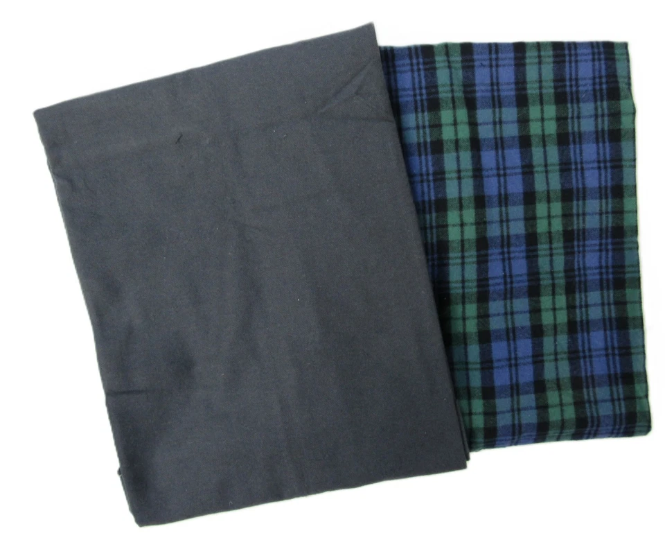 Flannel Material 4 Patterns - all 60" wide x appx 24" length - 10 lbs ~ 10 yards - Image 2 of 3