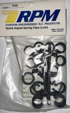 RPM 7032 Quick Adjust Spring Clips (Losi) New Vintage RC Car