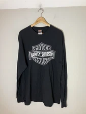 Harley Davidson Southeastern North Carolina 2009 Long Sleeve T-Shirt Black XL