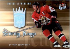 2006-07 Ultra Scoring Kings #SK5 Daniel Alfredsson - HKY