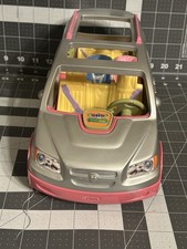 Fisher Price Loving Family Dollhouse Silver Minivan Van Musical SUV 2007 Twins