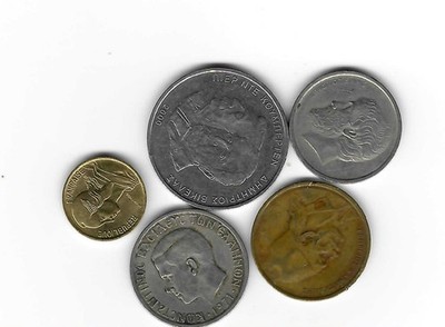 5 Coins from Greece