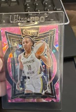 2025 Panini Select WNBA - Concourse Aziaha James #76 Pink Ice Prizm (RC)