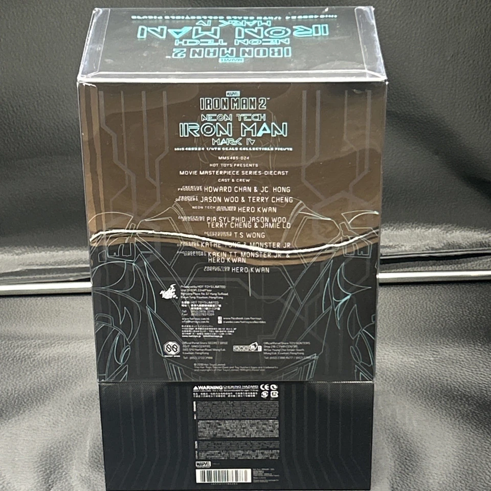 Hot Toys 1/6 Iron Man 2 Neon Tech Diecast - Sideshow Exclusives - Nunca exhibido Foto 3 de 4