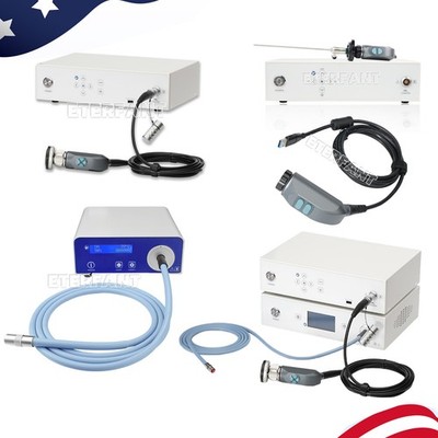 Medicams Full HD Endoscope Laparoscopic Camera System /80W Cold LED Light Source