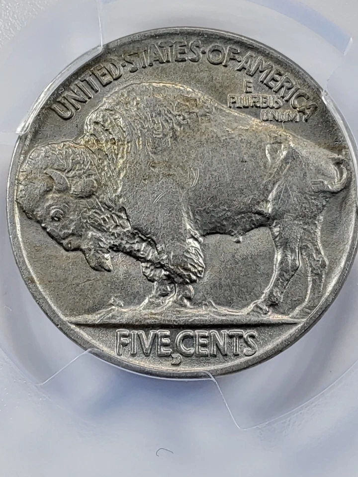 1916 D Buffalo Nickel PCGS AU58 EVERYMAN SET - Image 3 of 4