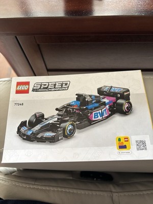 LEGO Speed Champions BWT Alpine F1 Team A524 Race Car Toy 77248 Manual Only