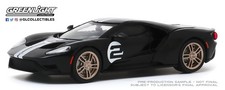 Ford GT 66 Heritage Edition 2017 Black Diecast 1/43 Greenlight 86178