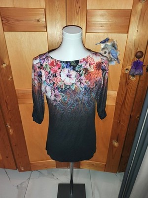 Desigual Damen Langarmshirt super Leicht Größe M