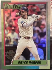 2025 Topps Update Series - 1990 Topps Baseball Bryce Harper #U90-15