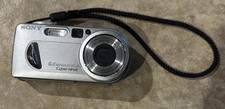Sony Digital Camera Cybershot DSC-P10 5.0MP Silver Not Tested / No Charger