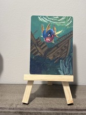Pokémon TCG Carvanha Single Card with Underwater Shipwreck Artwork