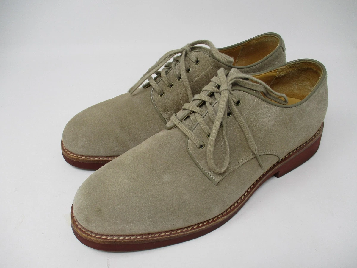 Polo Ralph Lauren Weatford Oiled Suede Tan Derby size 9.5D Vtg Polo Ralph Lauren Men Size 10.5 D Tan | Mercari main image 4