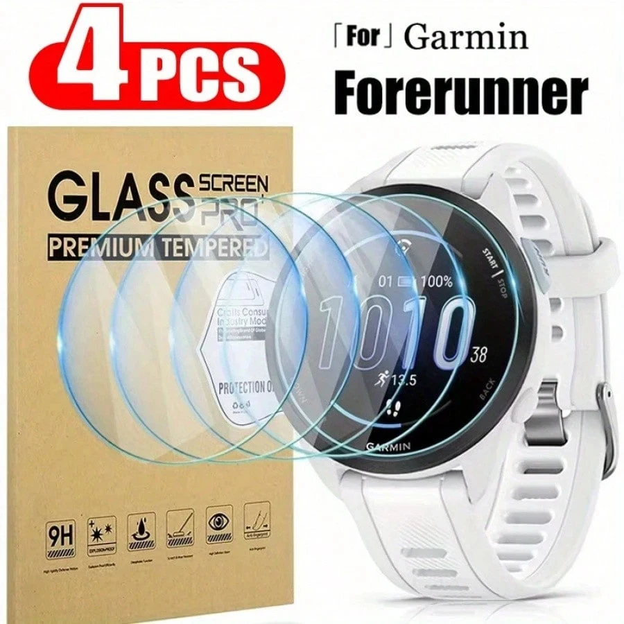 4 Pack Premium Screen Protector for Smartwatches Scratch Resistant and Cheap24