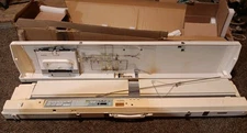 Brother KH-940 Electroknit Knitking Machine Sold As Is, Pieces Missing Hard Case