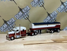DCP 1/64 Kenworth With Mac Spread Axle Coal Dump semi  Truck Farm Toy