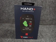 RAD GOLF RGHHDPBK-01 Hand+ Handheld Golf GPS Device